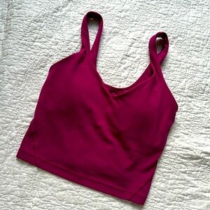 Lululemon Align Tank, violet purple, size 0 NEW